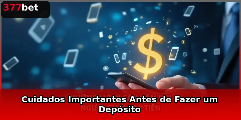 Cuidados Importantes Antes de Fazer um Depósito
