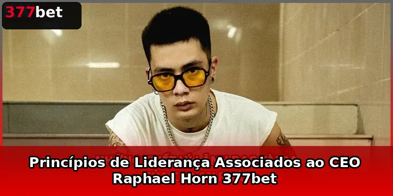 Princípios de Liderança Associados ao CEO Raphael Horn 377bet