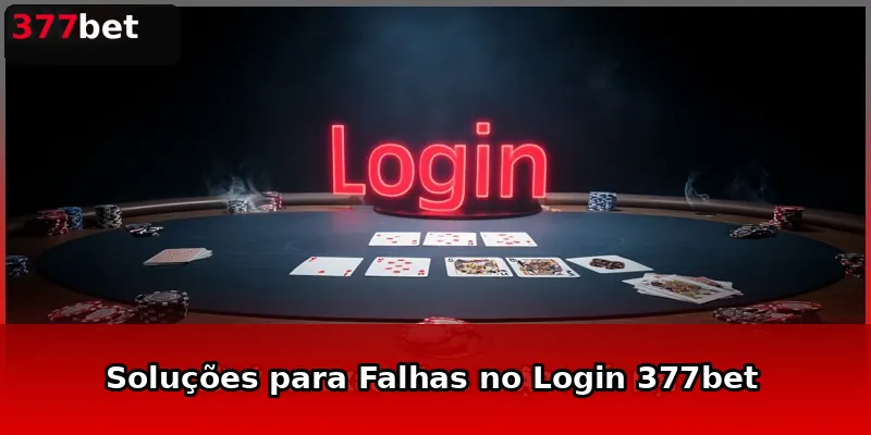 Soluções para Falhas no Login 377bet
