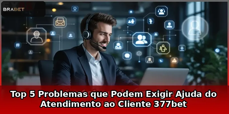 Top 5 Problemas que Podem Exigir Ajuda do Atendimento ao Cliente 377bet